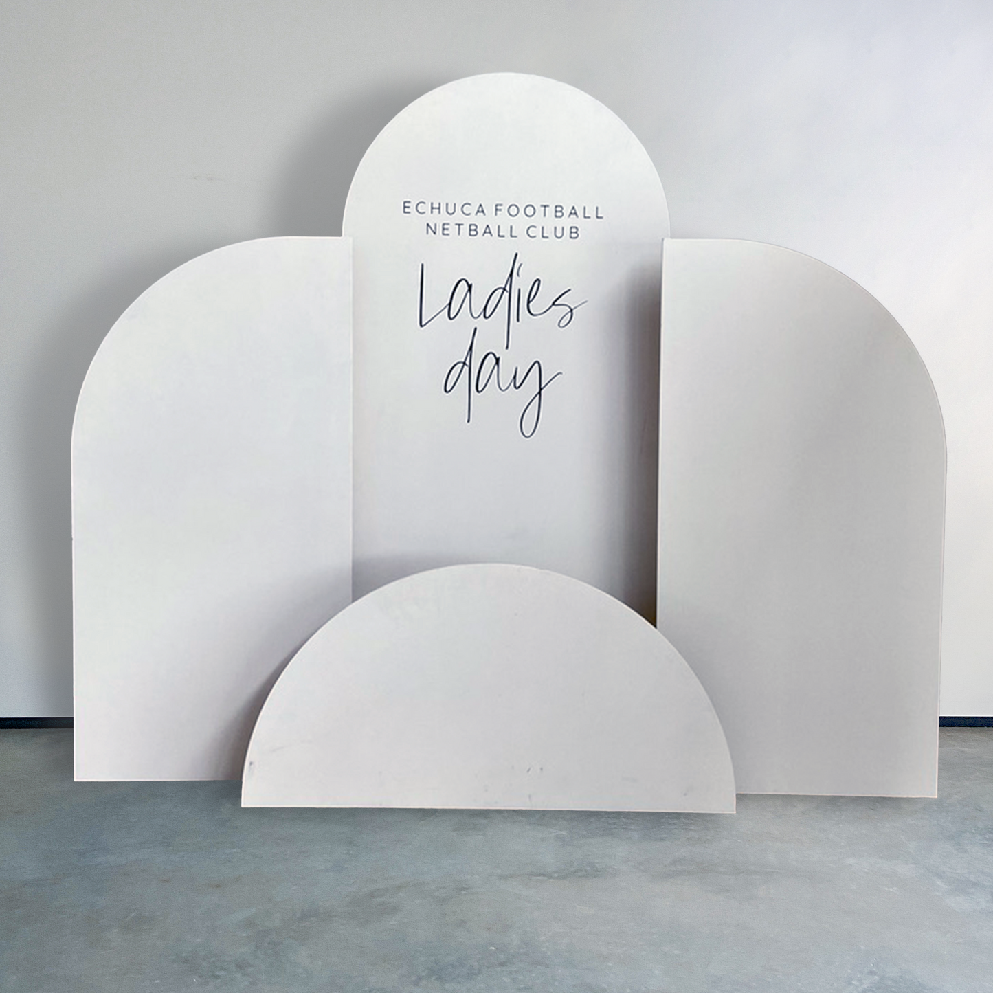 Four Piece Arch/Sail Backdrop Set