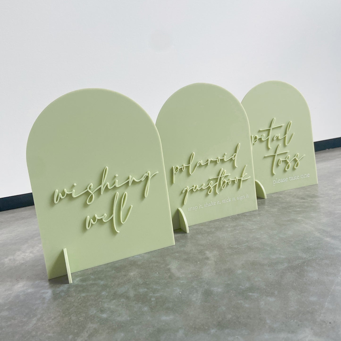 Eucalyptus Reception Sign