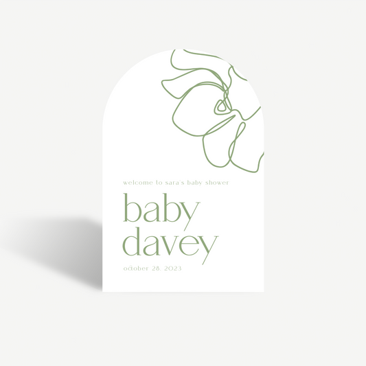 Penny | Baby Shower Sign