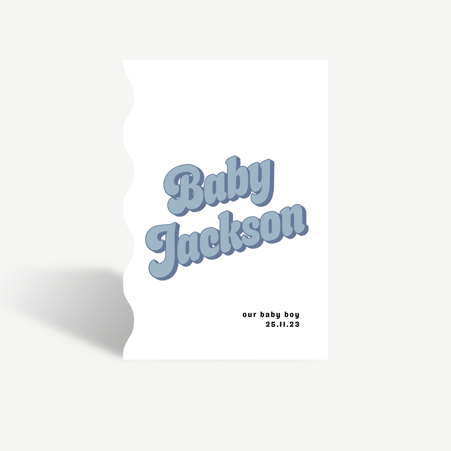 Nelly | Baby Shower Sign