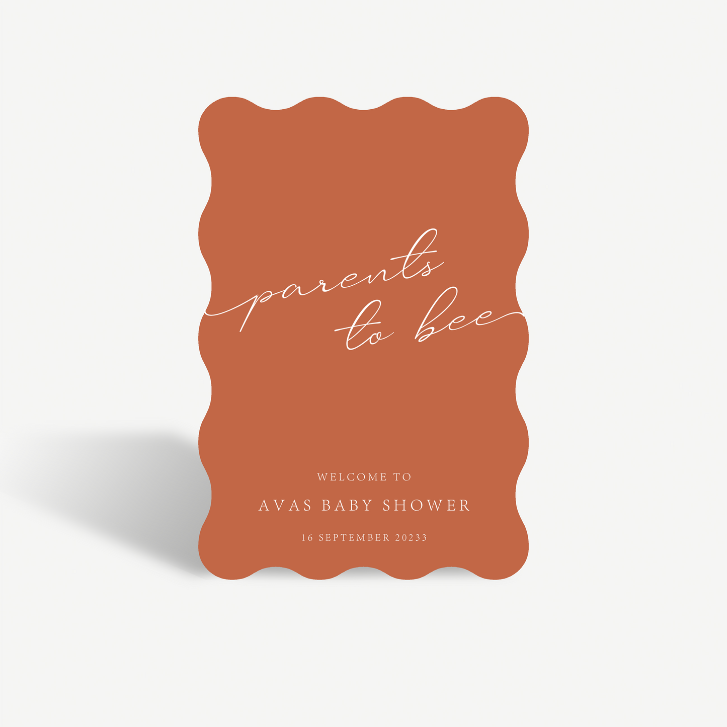 Georgia | Baby Shower Sign