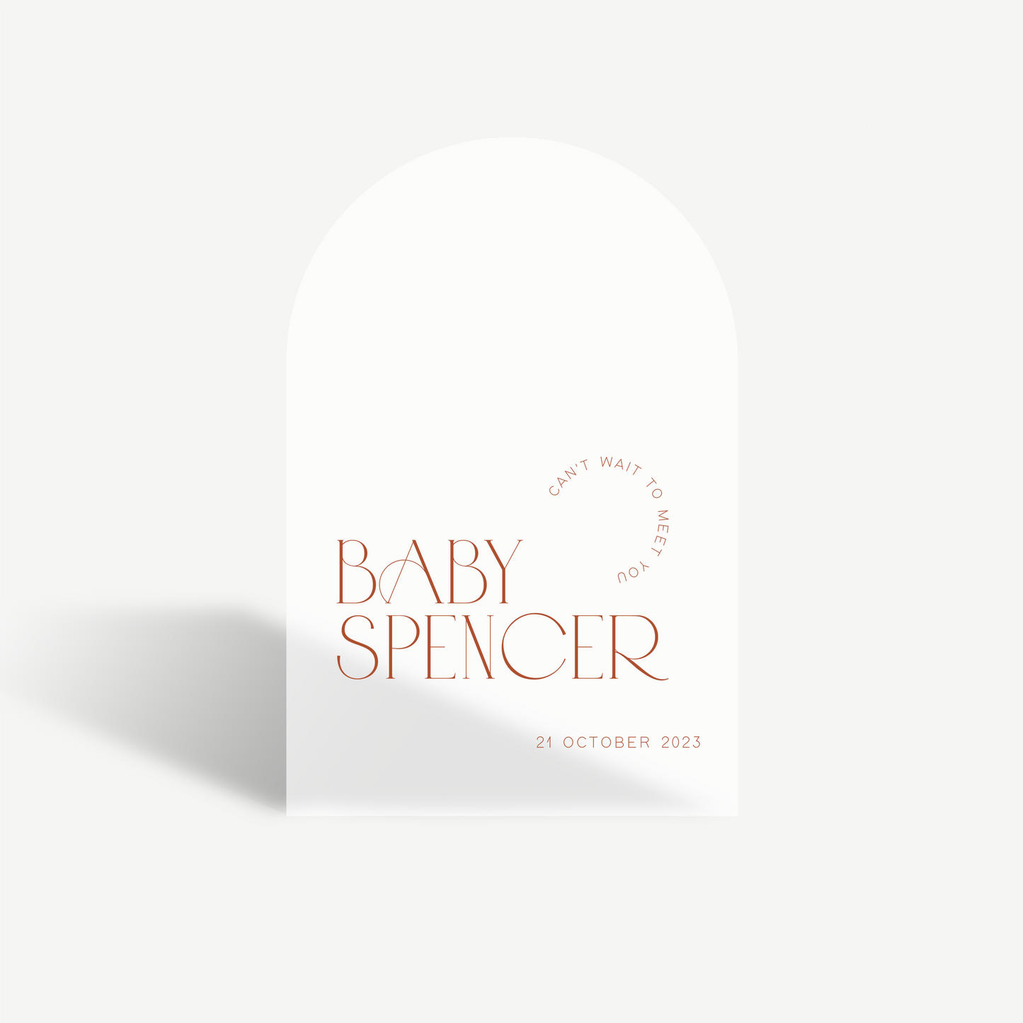 Jessie | Baby Shower Sign