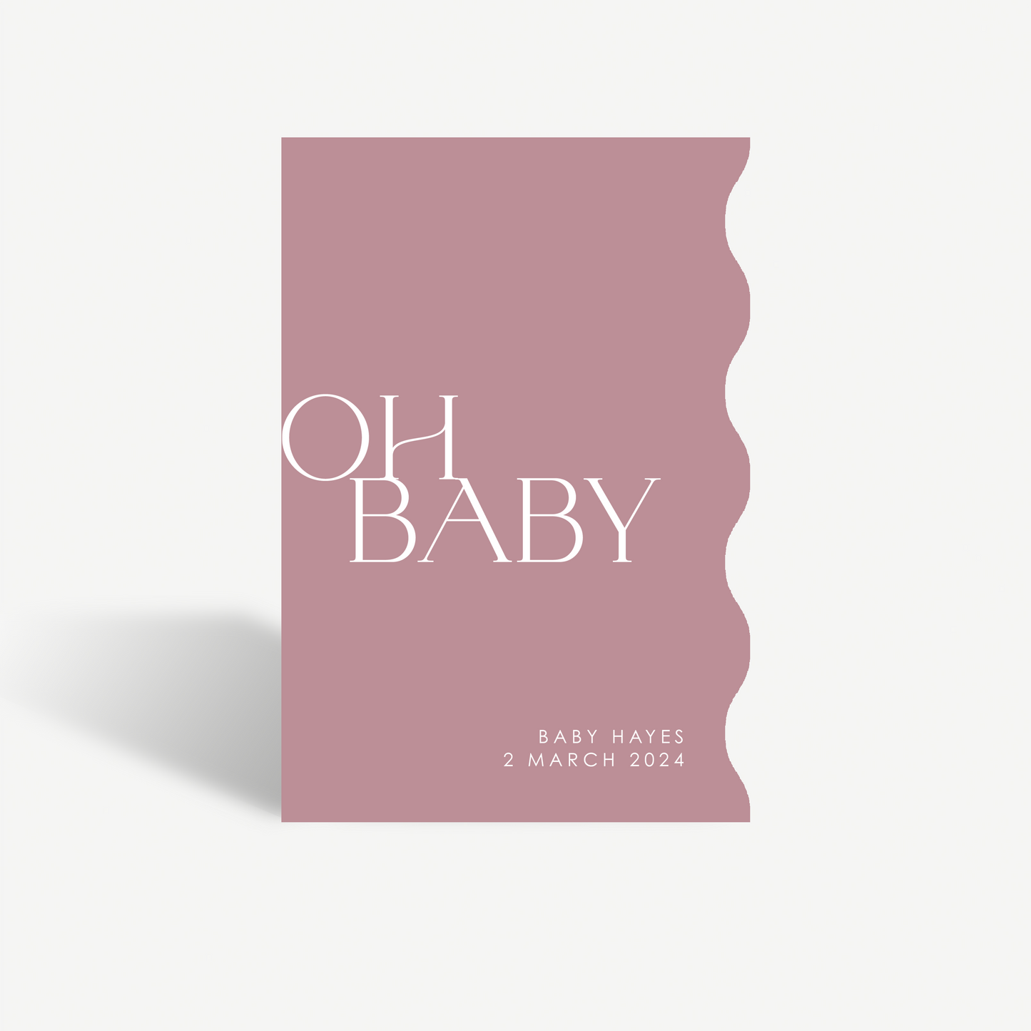Elkie | Baby Shower Sign