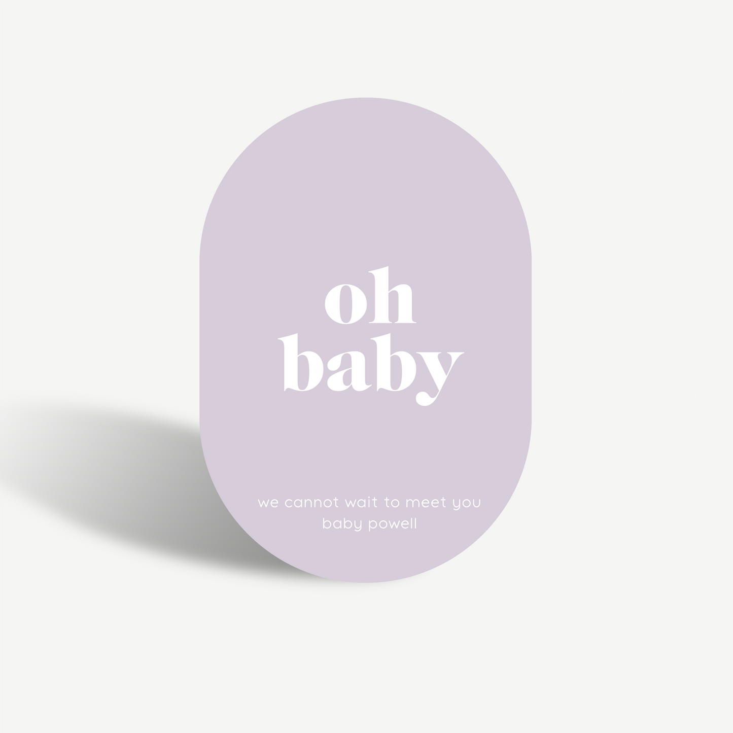 Daisy | Baby Shower Sign