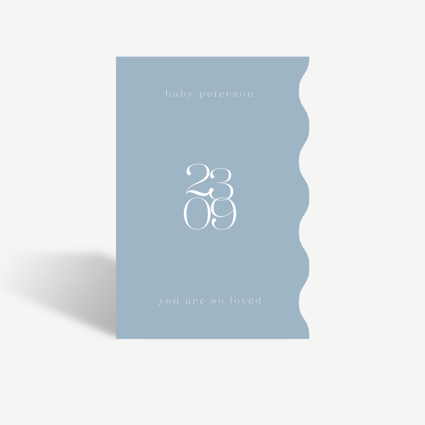 Indi | Baby Shower Sign