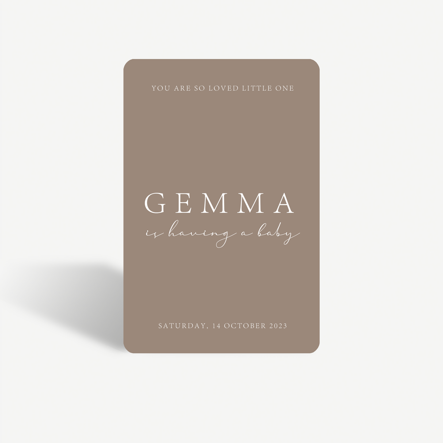 Madi | Baby Shower Sign