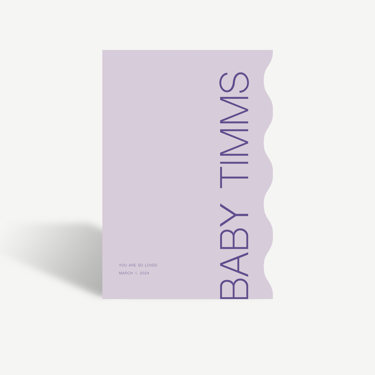 Poppy | Baby Shower Sign