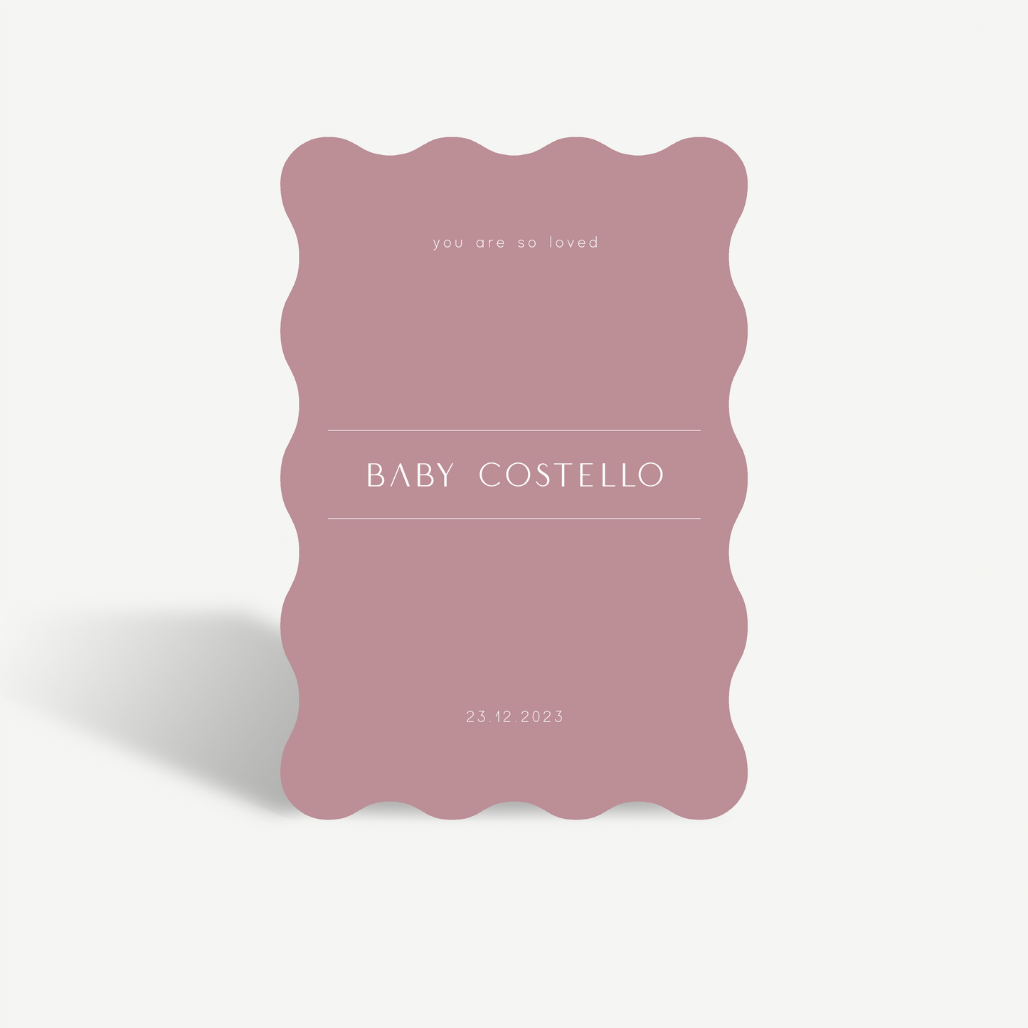 Zara | Baby Shower Sign