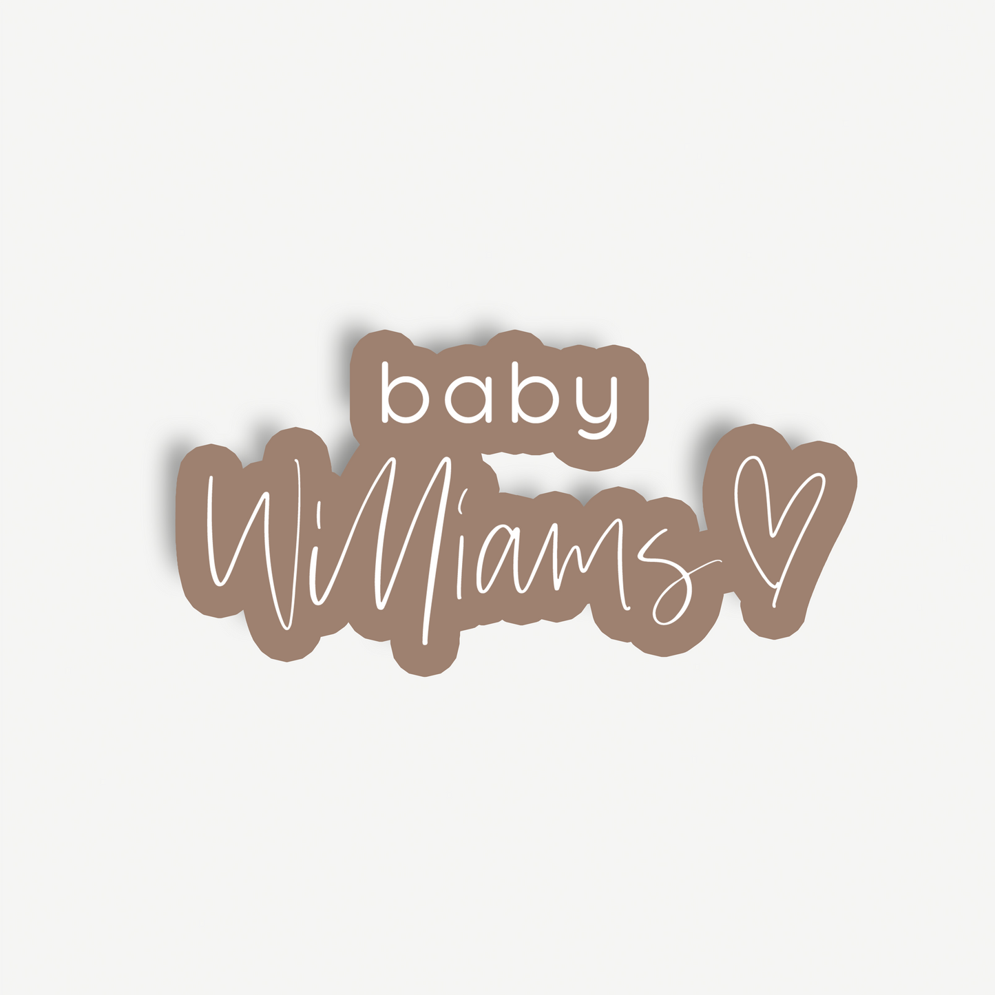 Ari | Baby Shower Backdrop Sign