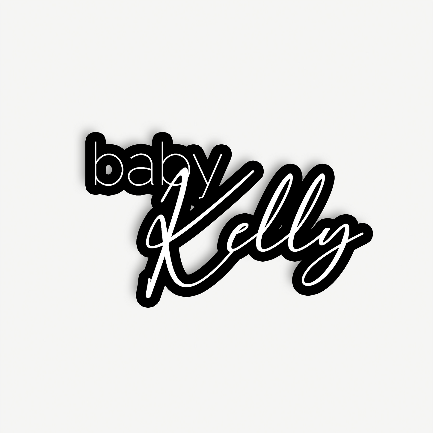 Frankie | Baby Shower Backdrop Sign