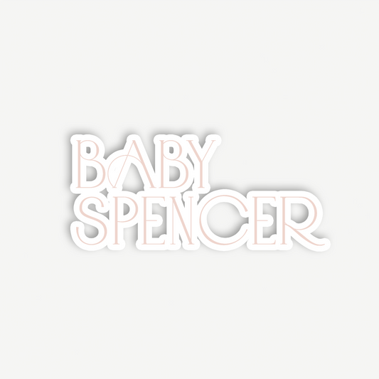 Jessie | Baby Shower Backdrop Sign