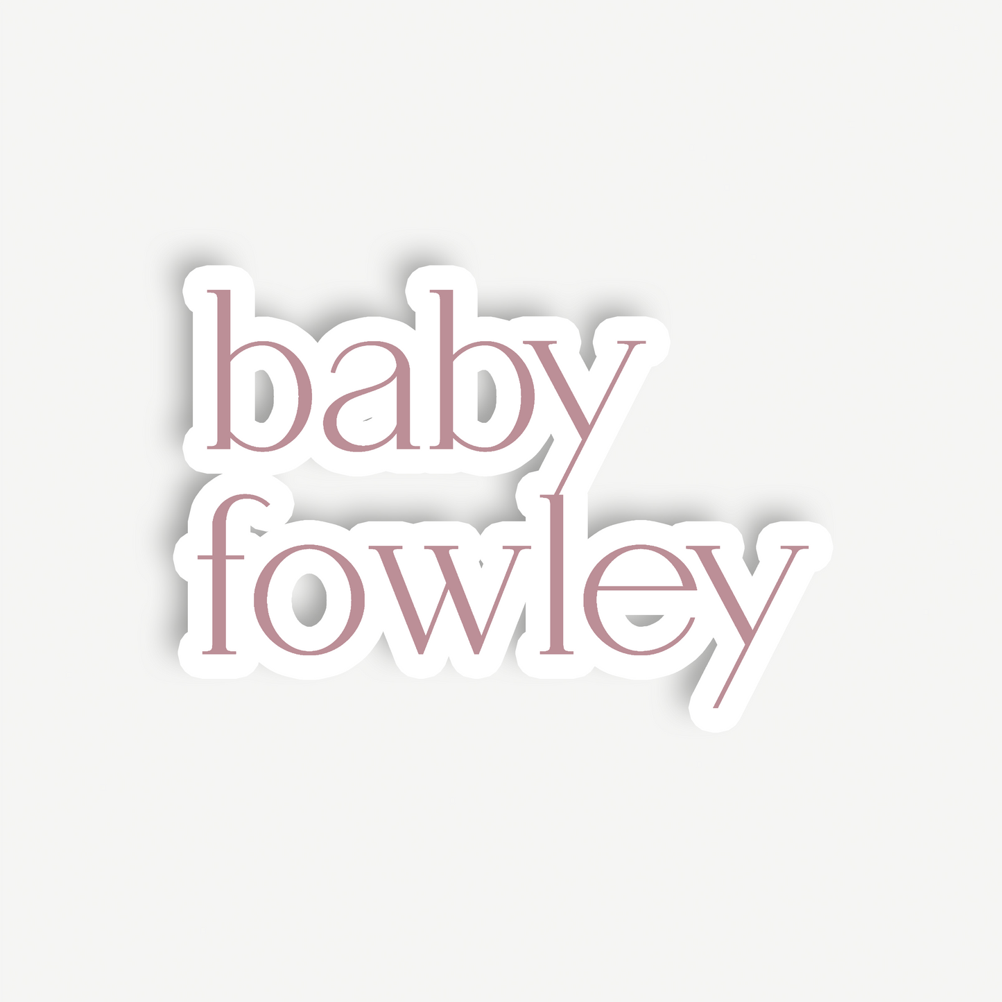 Penny | Baby Shower Backdrop Sign