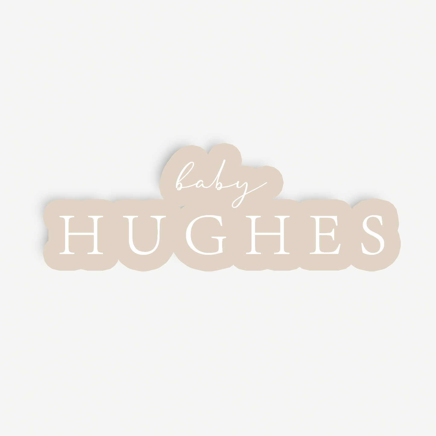 Madi | Baby Shower Backdrop Sign
