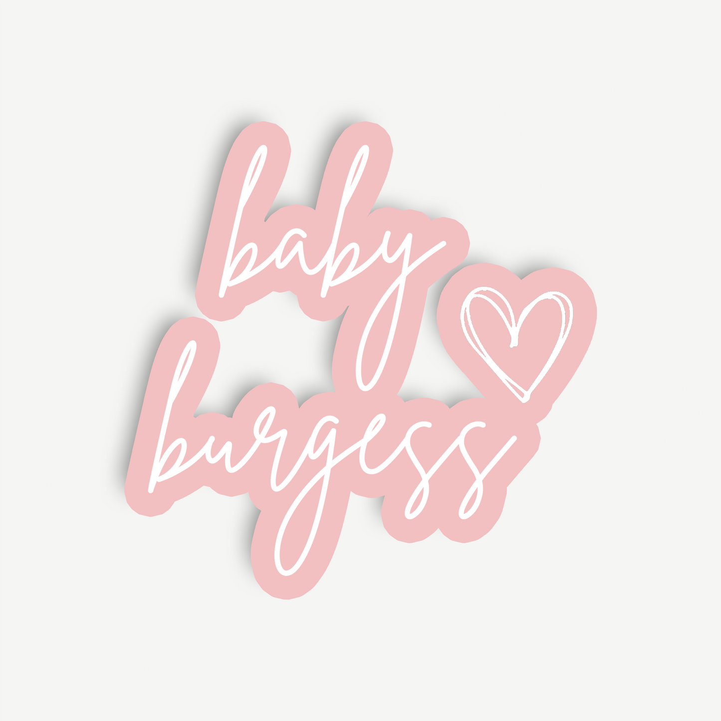 Mila | Baby Shower Backdrop Sign