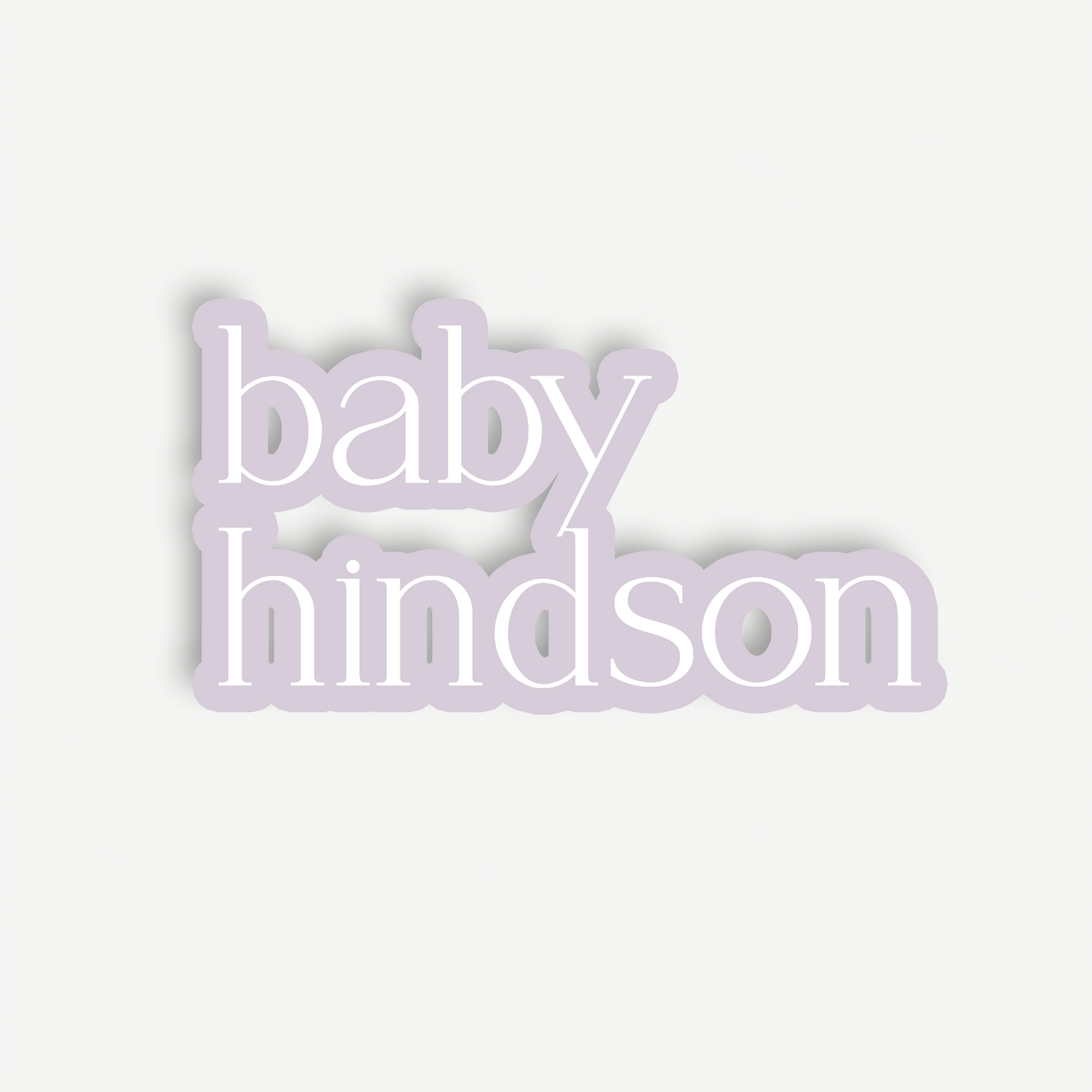 Penny | Baby Shower Backdrop Sign