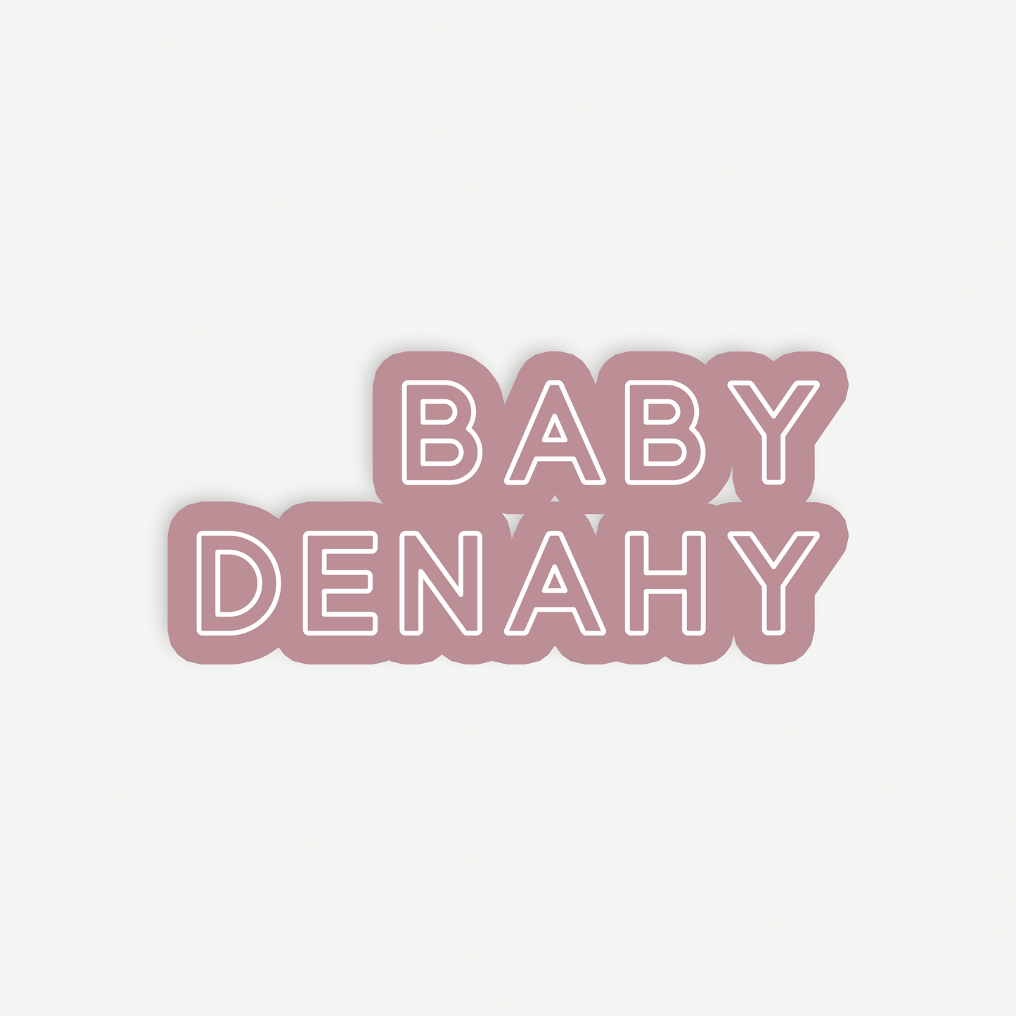 Tully | Baby Shower Backdrop Sign