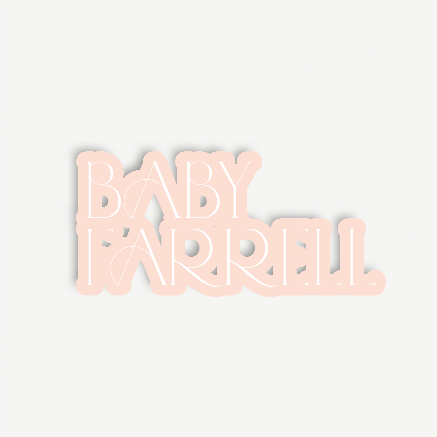 Jessie | Baby Shower Backdrop Sign