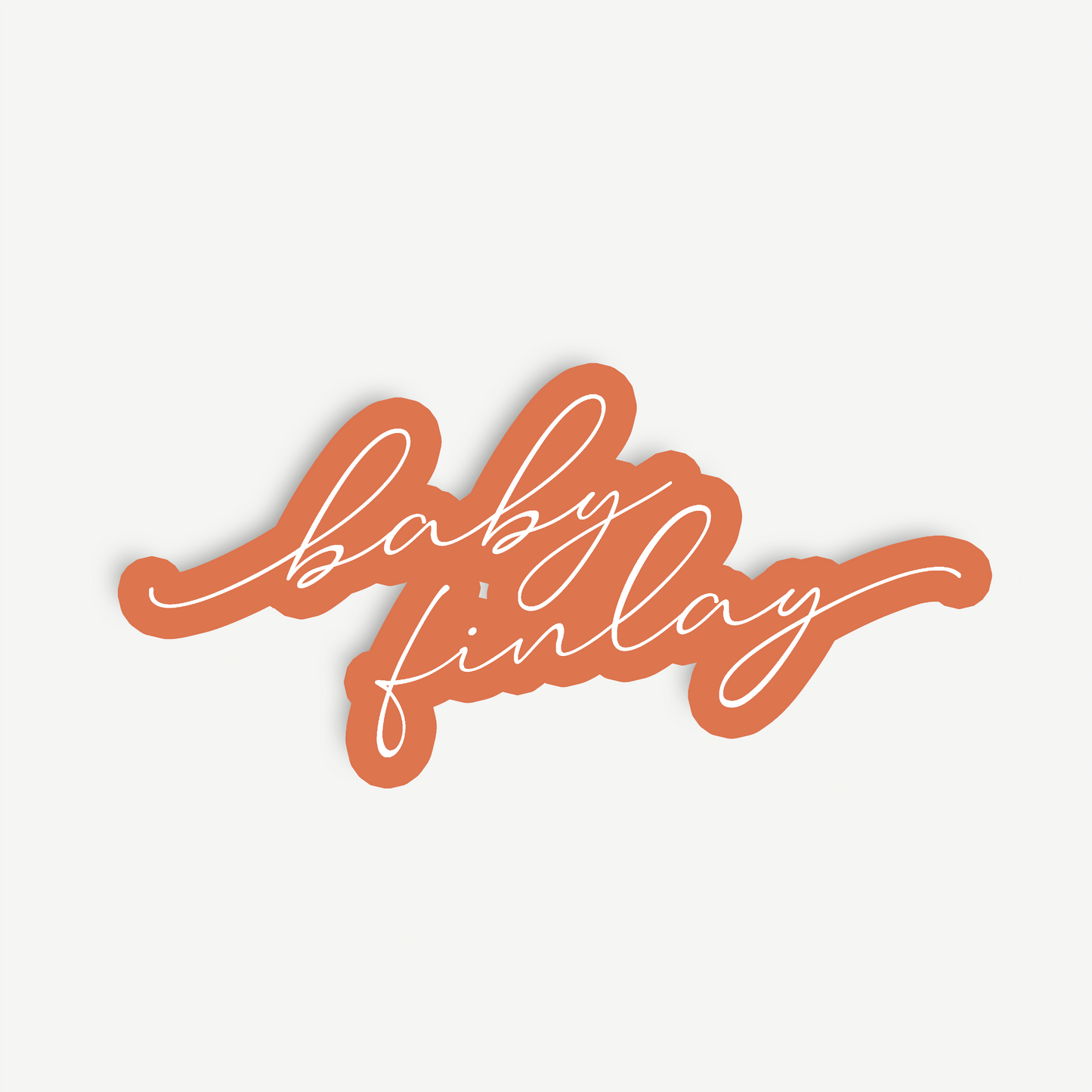 Georgia | Baby Shower Backdrop Sign