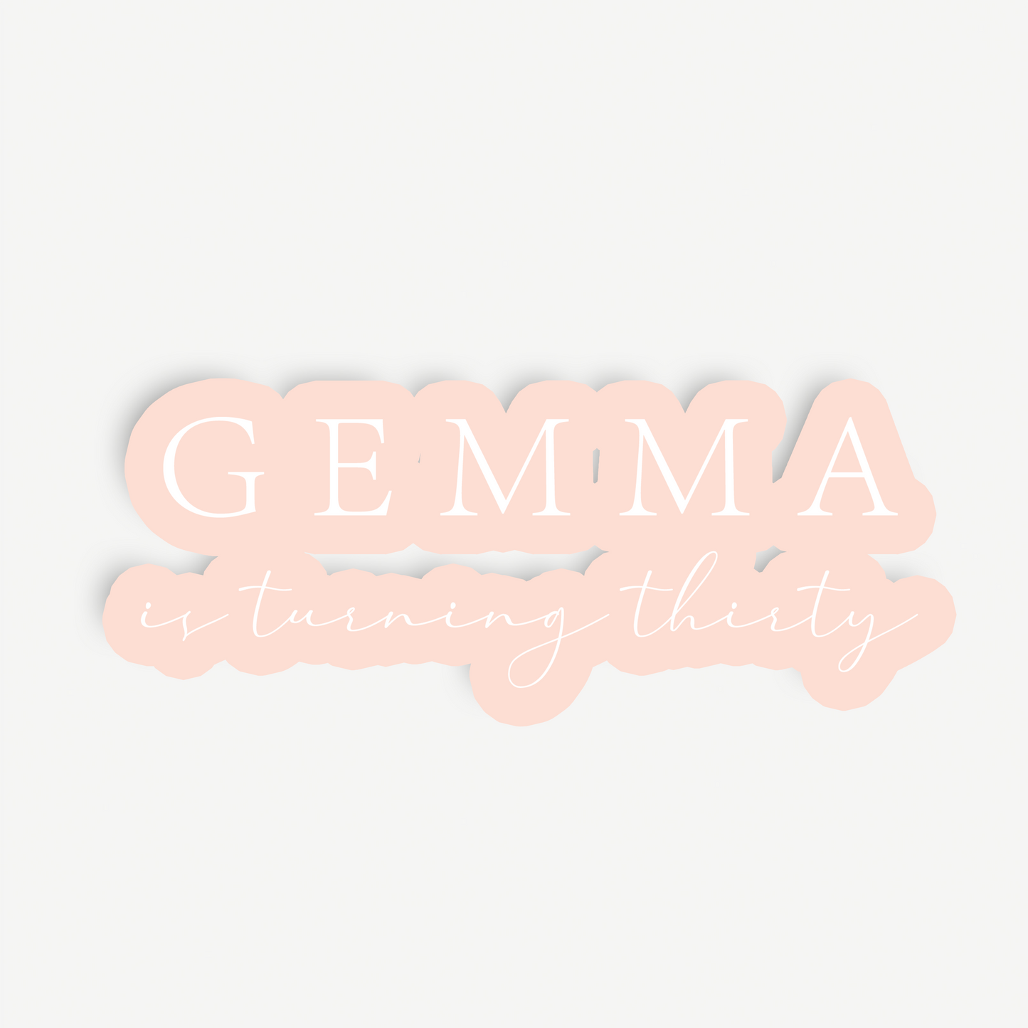 Madi | Birthday Backdrop Sign