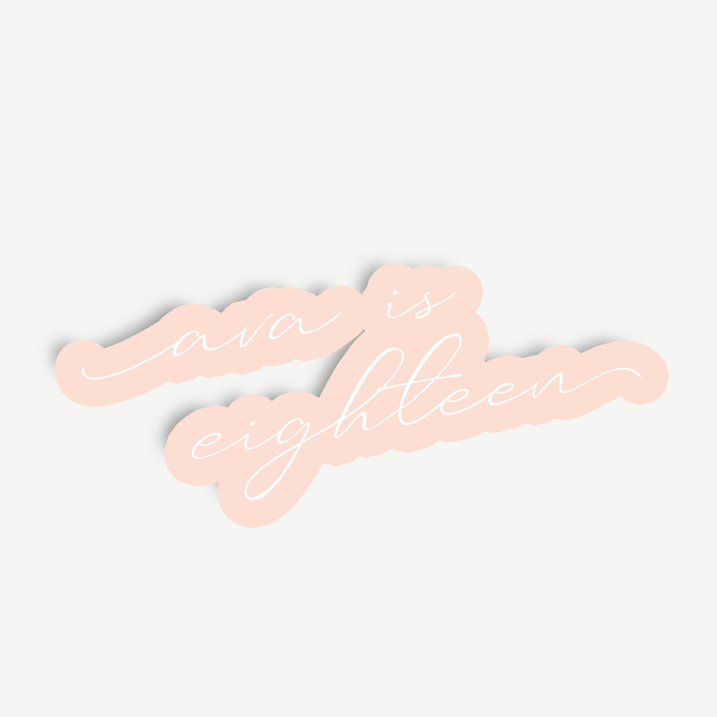 Georgia | Birthday Backdrop Sign