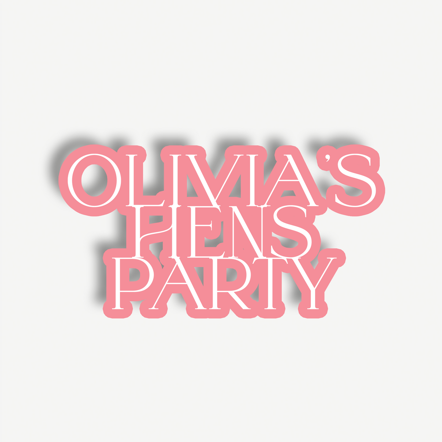 Elkie | Hens Backdrop Sign