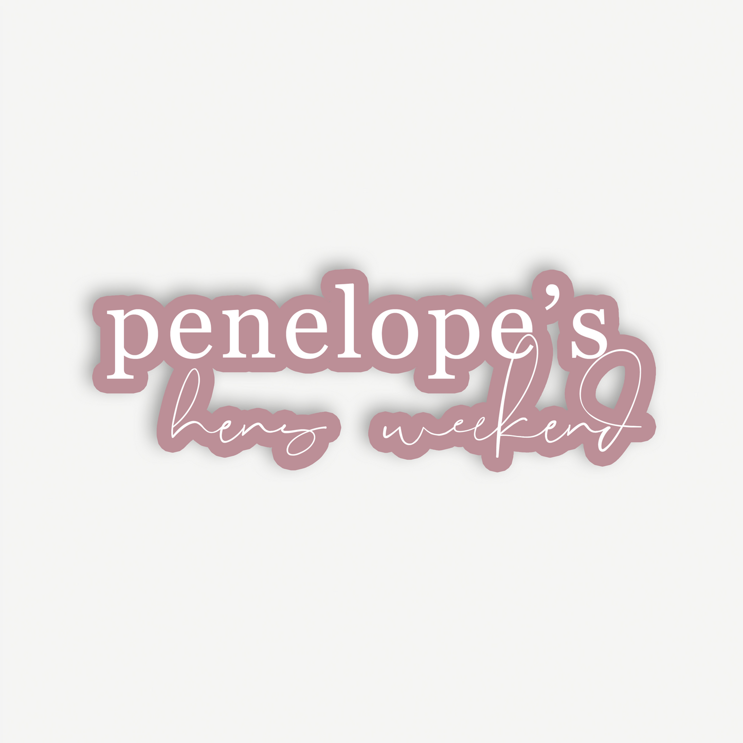 Sadie | Hens Backdrop Sign