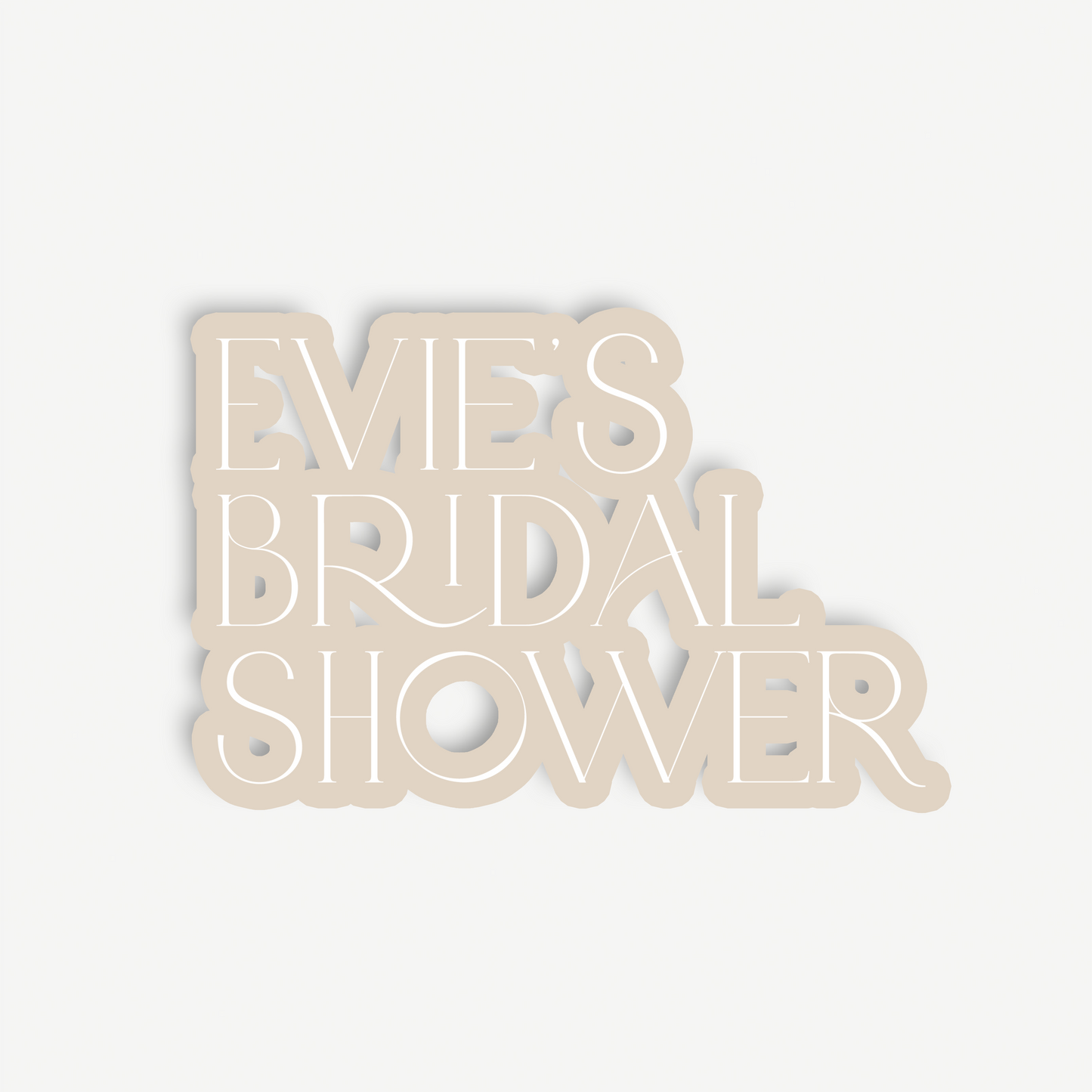 Jessie | Hens Backdrop Sign