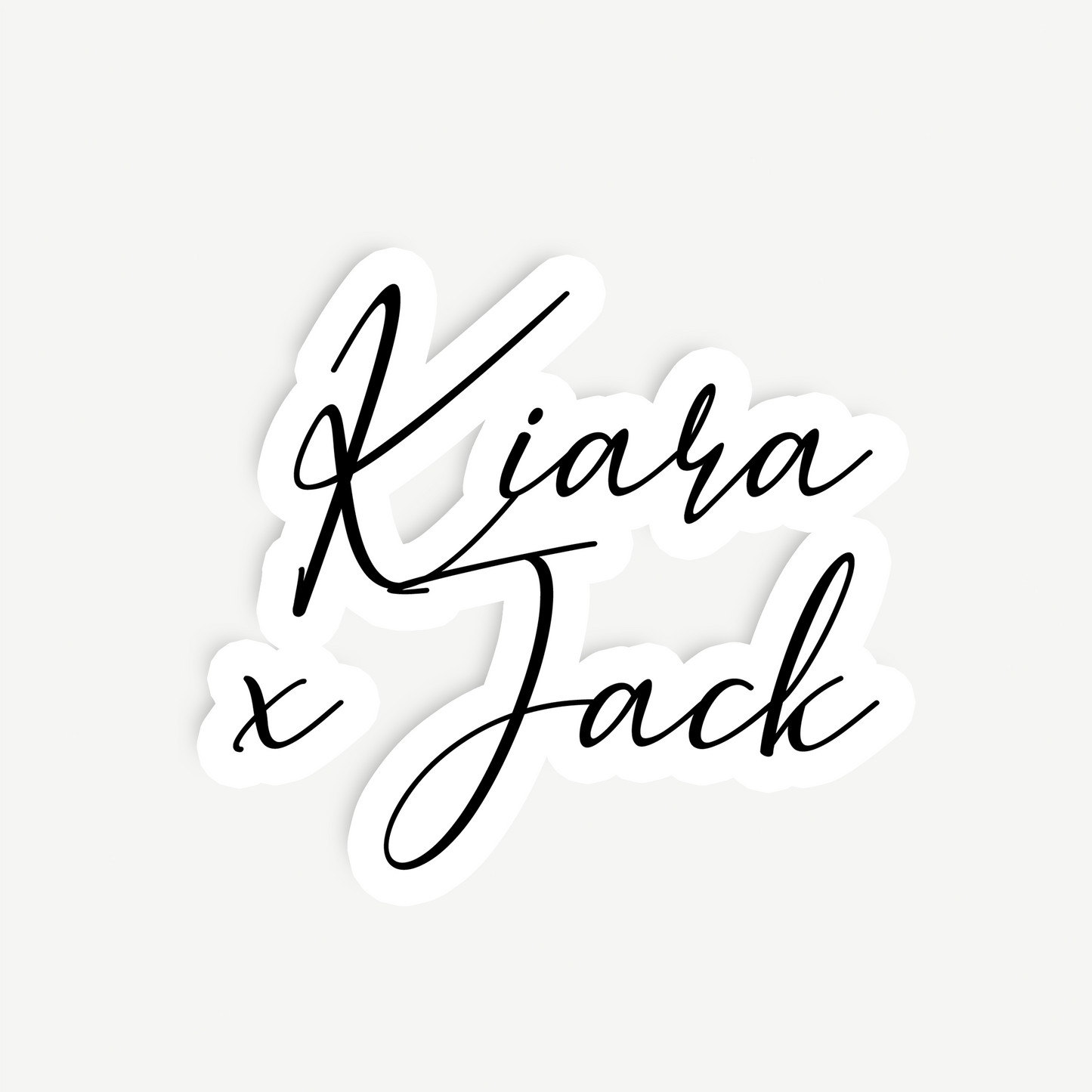 Frankie | Wedding/Engagement Backdrop Sign