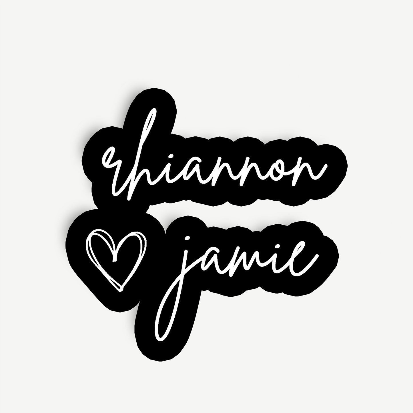 Mila | Wedding/Engagement Backdrop Sign