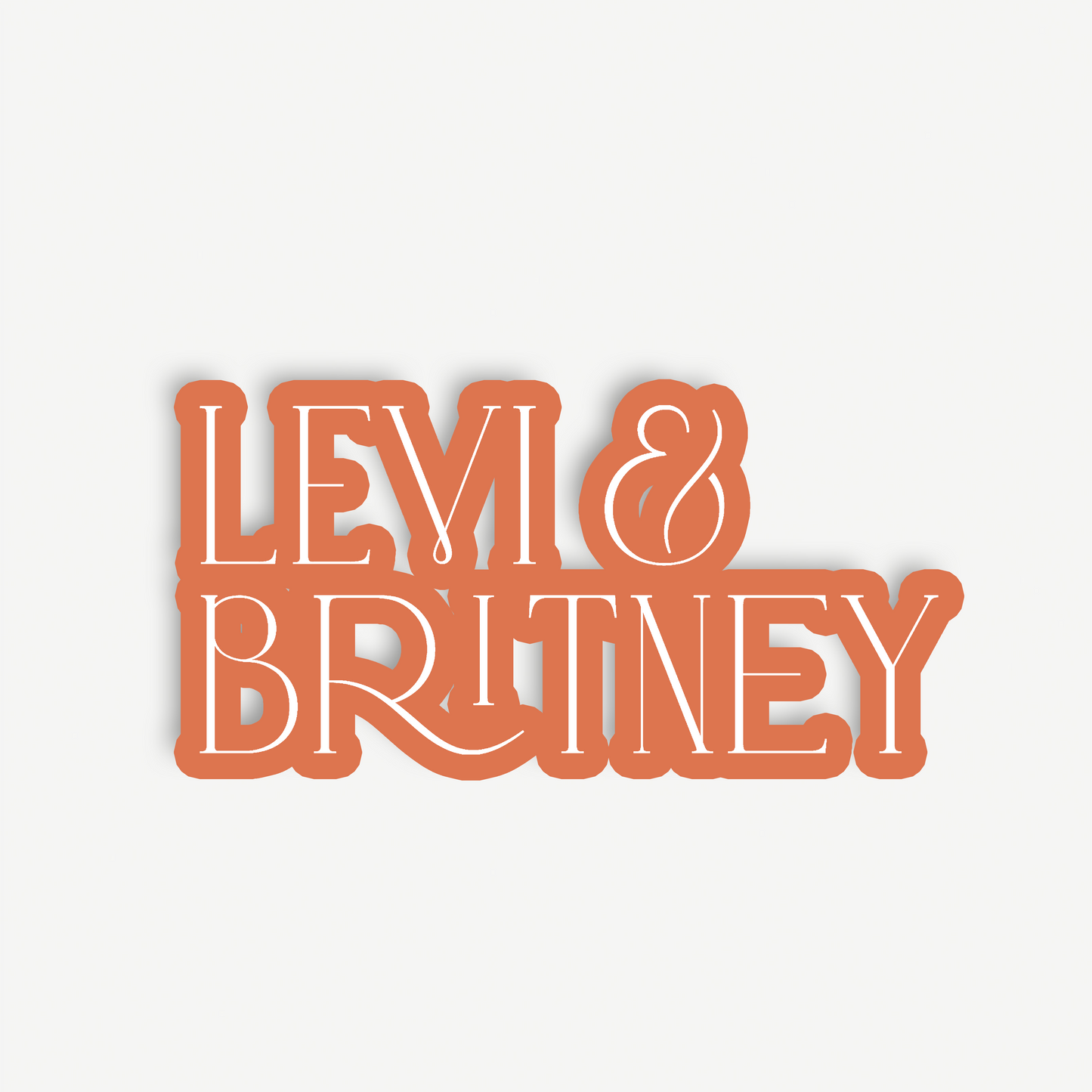 Jessie | Wedding/Engagement Backdrop Sign