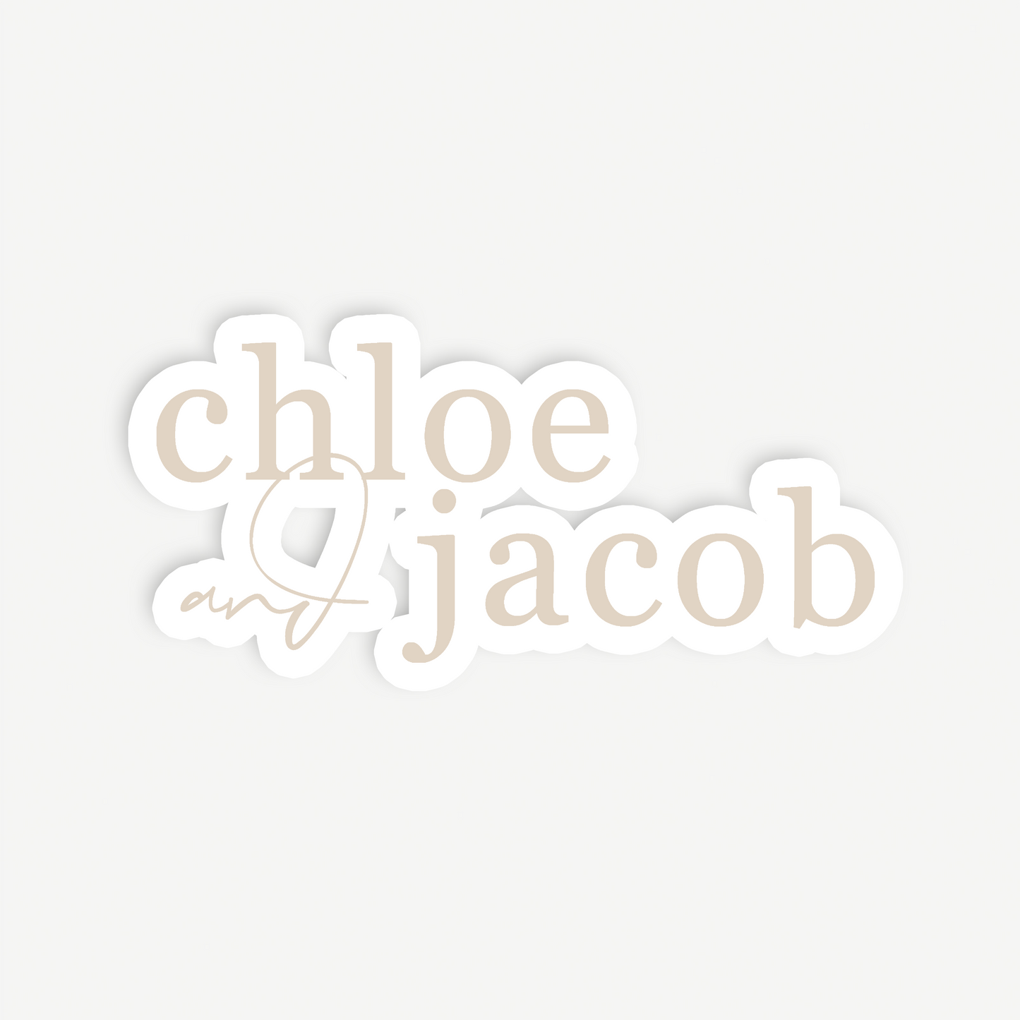 Sadie | Wedding/Engagement Backdrop Sign