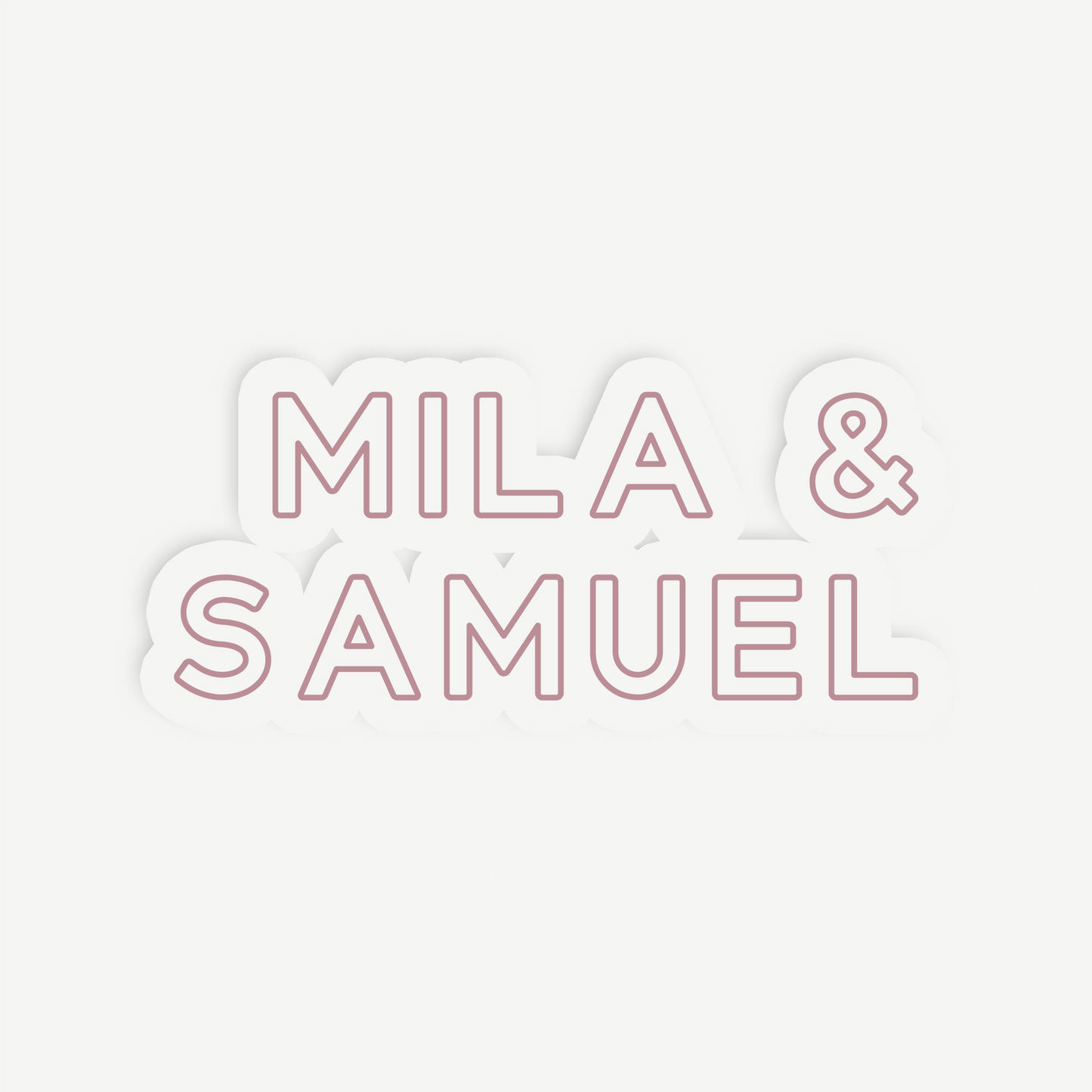 Tully | Wedding/Engagement Backdrop Sign