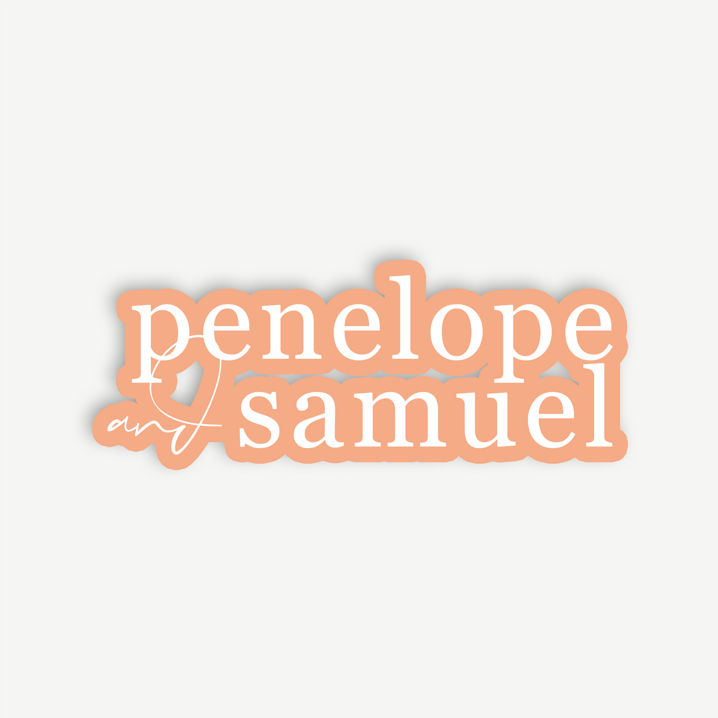Sadie | Wedding/Engagement Backdrop Sign