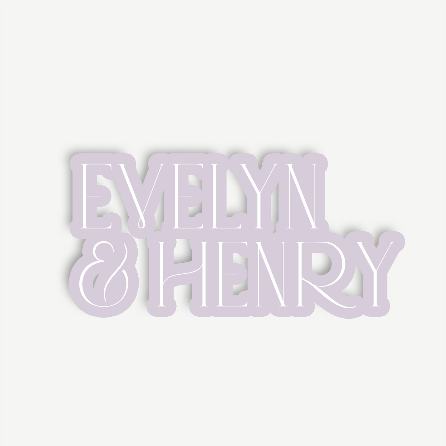 Jessie | Wedding/Engagement Backdrop Sign