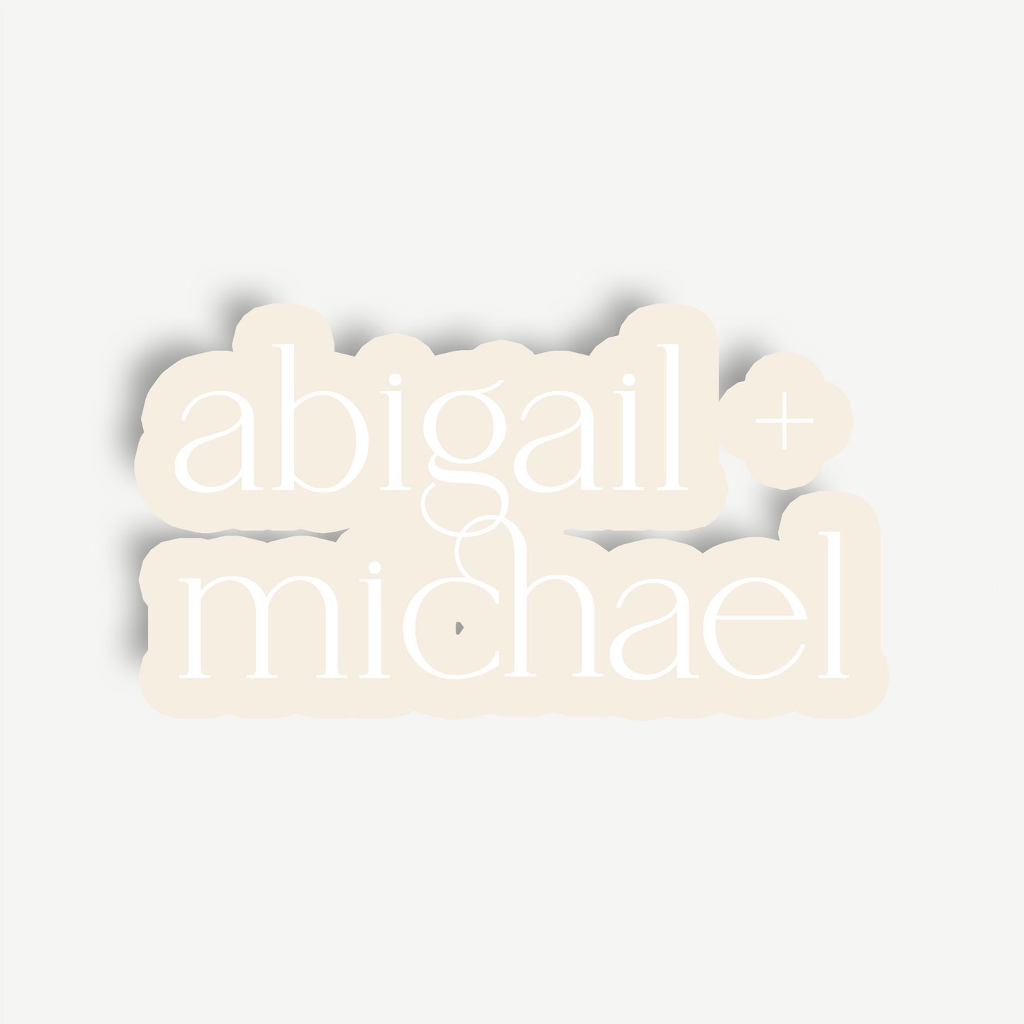 Penny | Wedding/Engagement Backdrop Sign