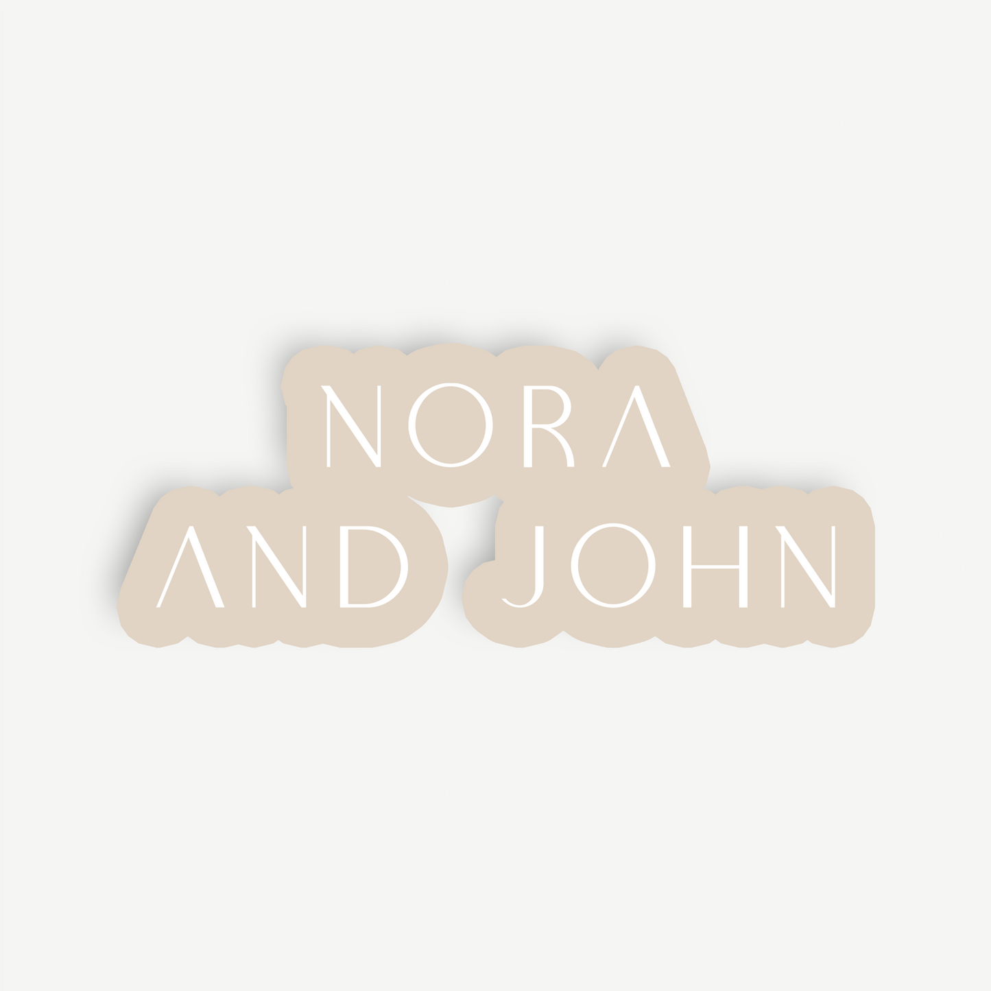 Zara | Wedding/Engagement Backdrop Sign