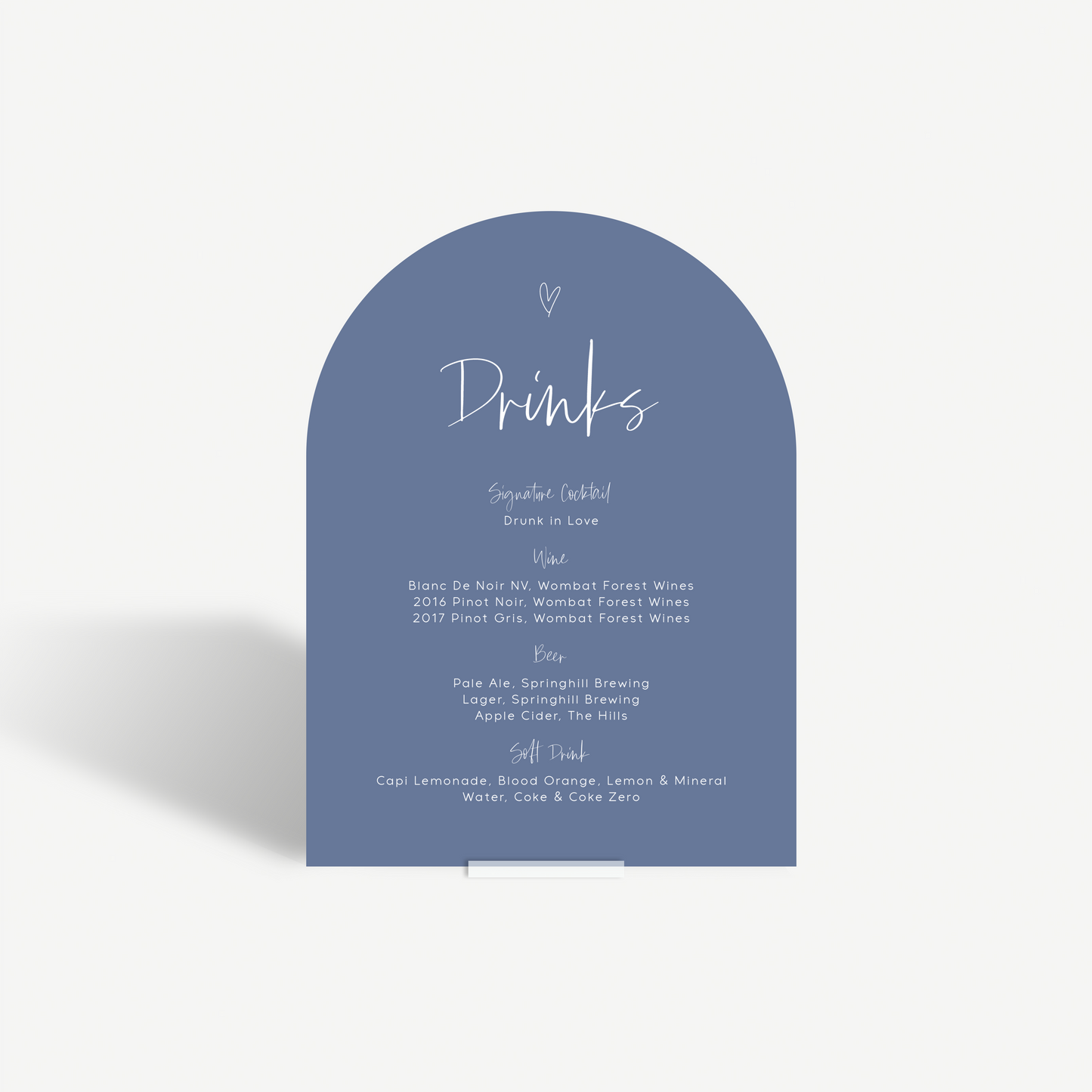 Ari | Bar Menu