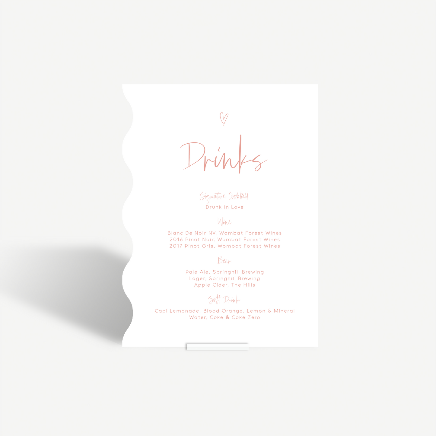Ari | Bar Menu