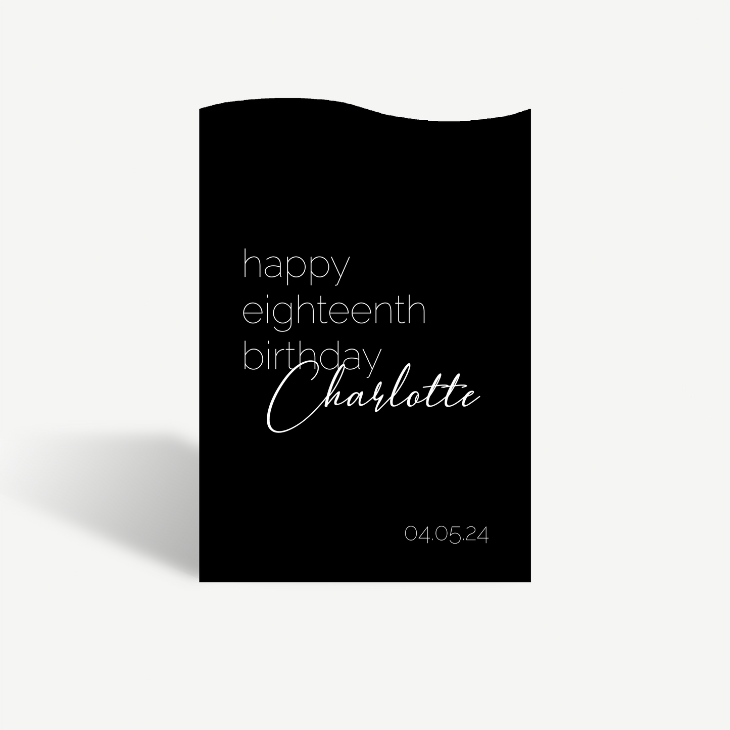 Frankie | Birthday Sign