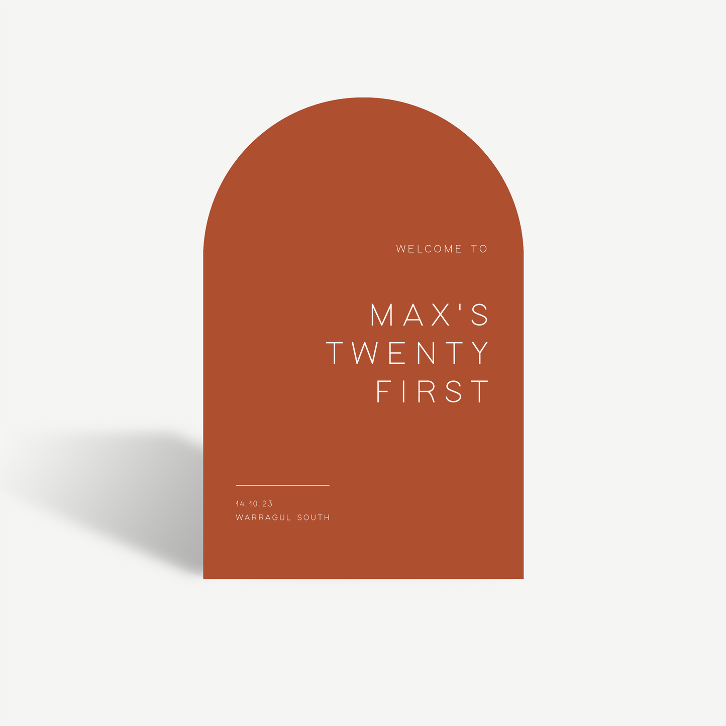 Bonni | Birthday Sign