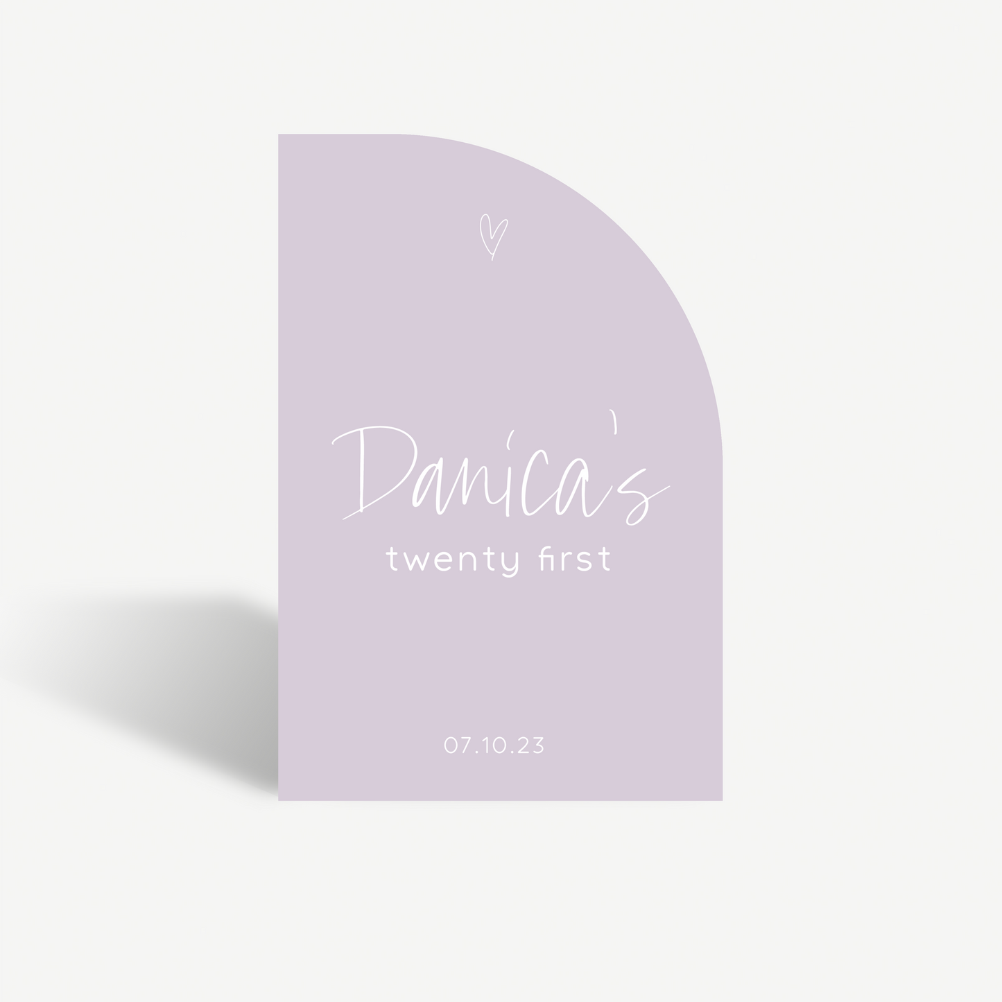 Ari | Birthday Sign