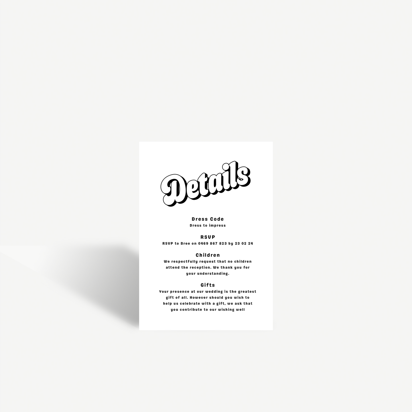 Nelly | Details Card