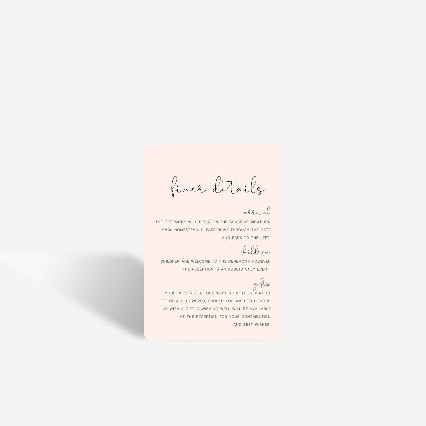 Charlee | Details Card
