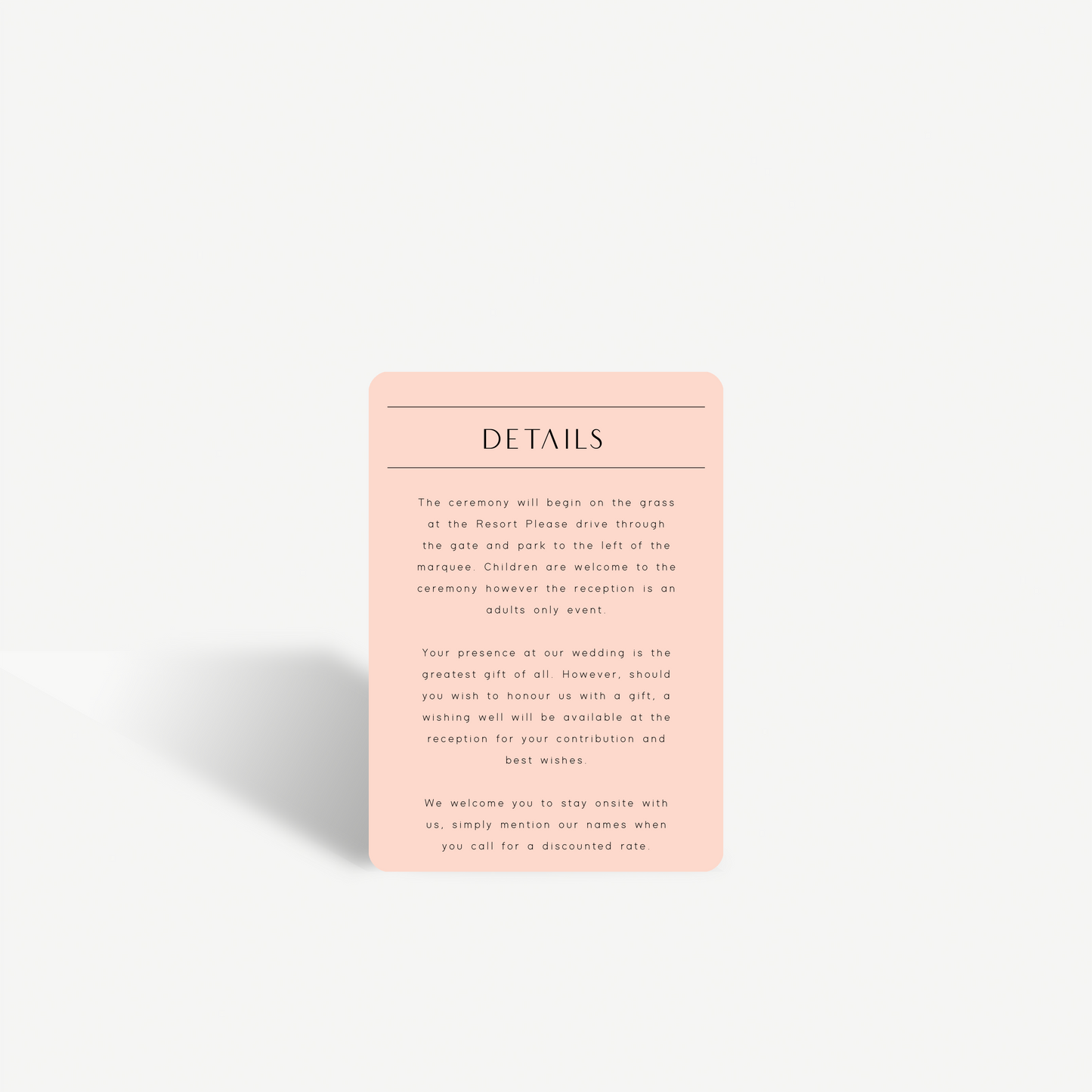 Zara | Details Card