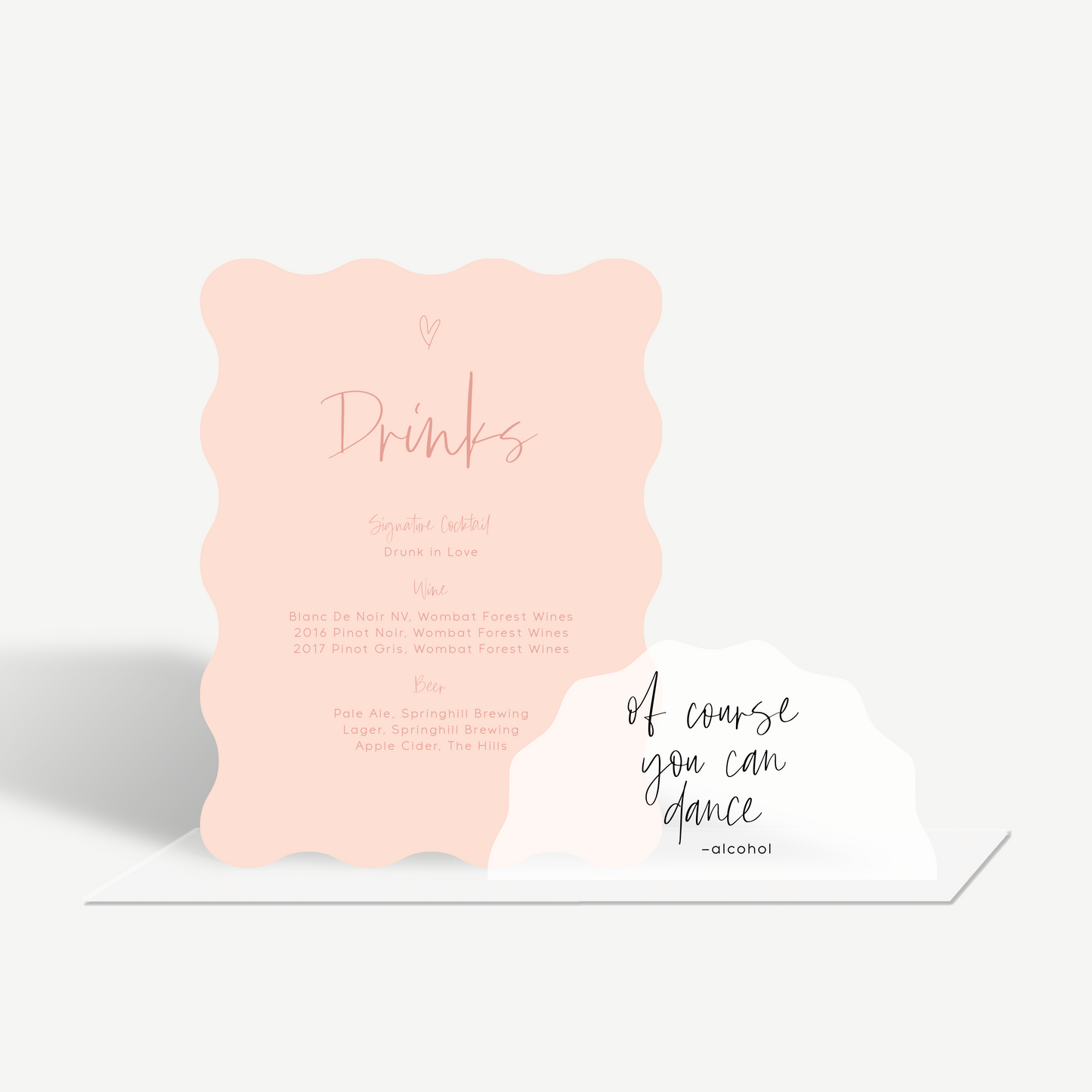 Ari | Duo Bar Menu