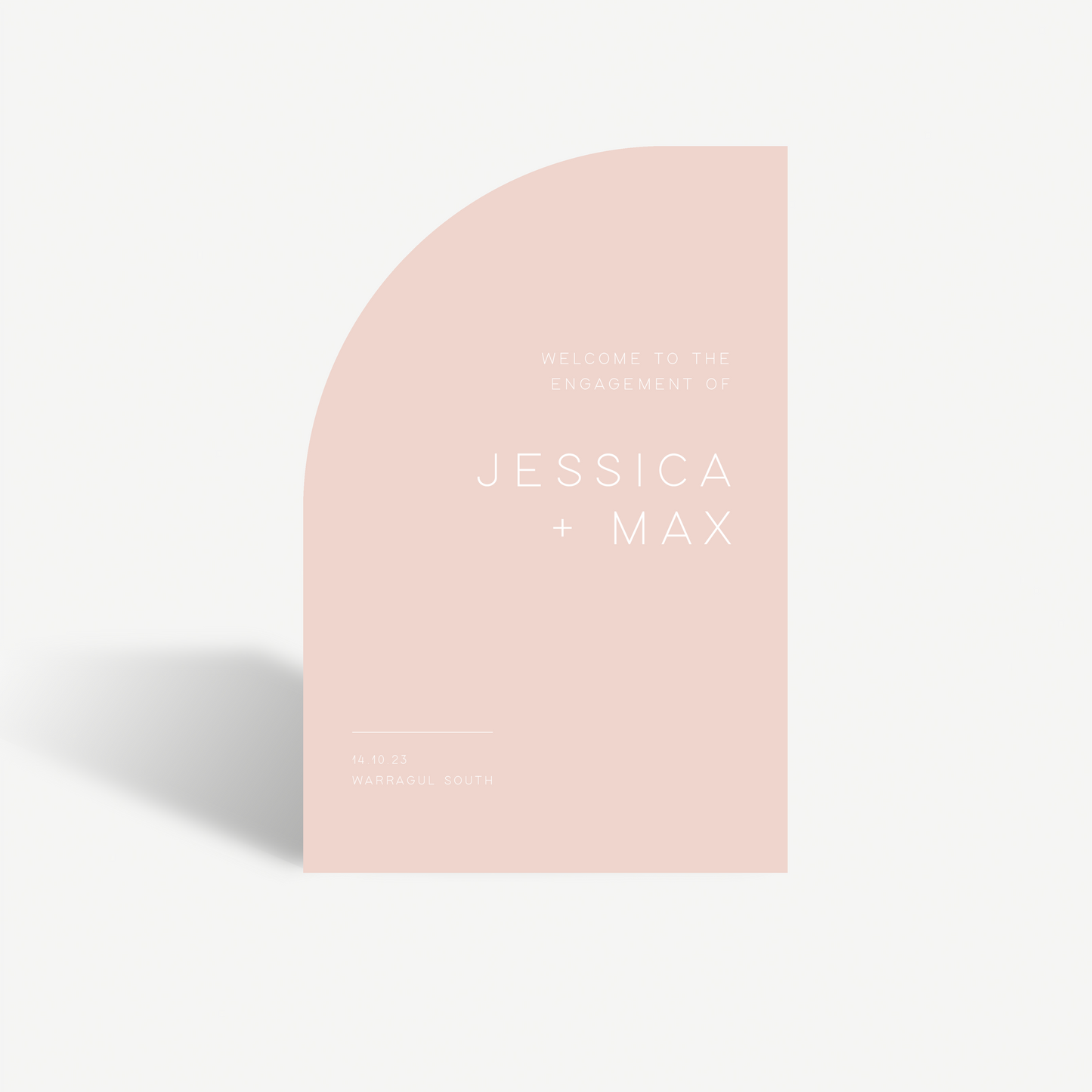 Bonni | Engagement Sign