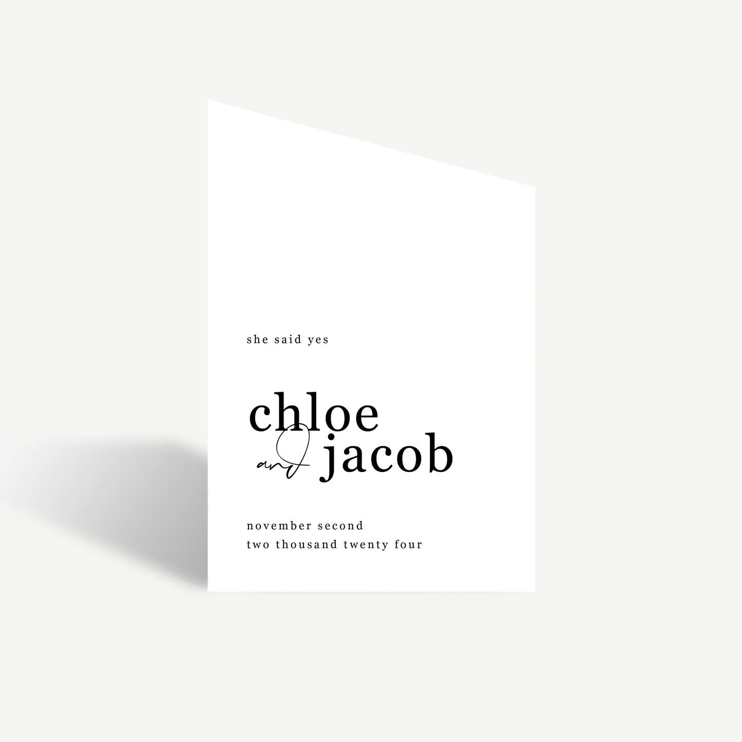 Sadie | Engagement Sign