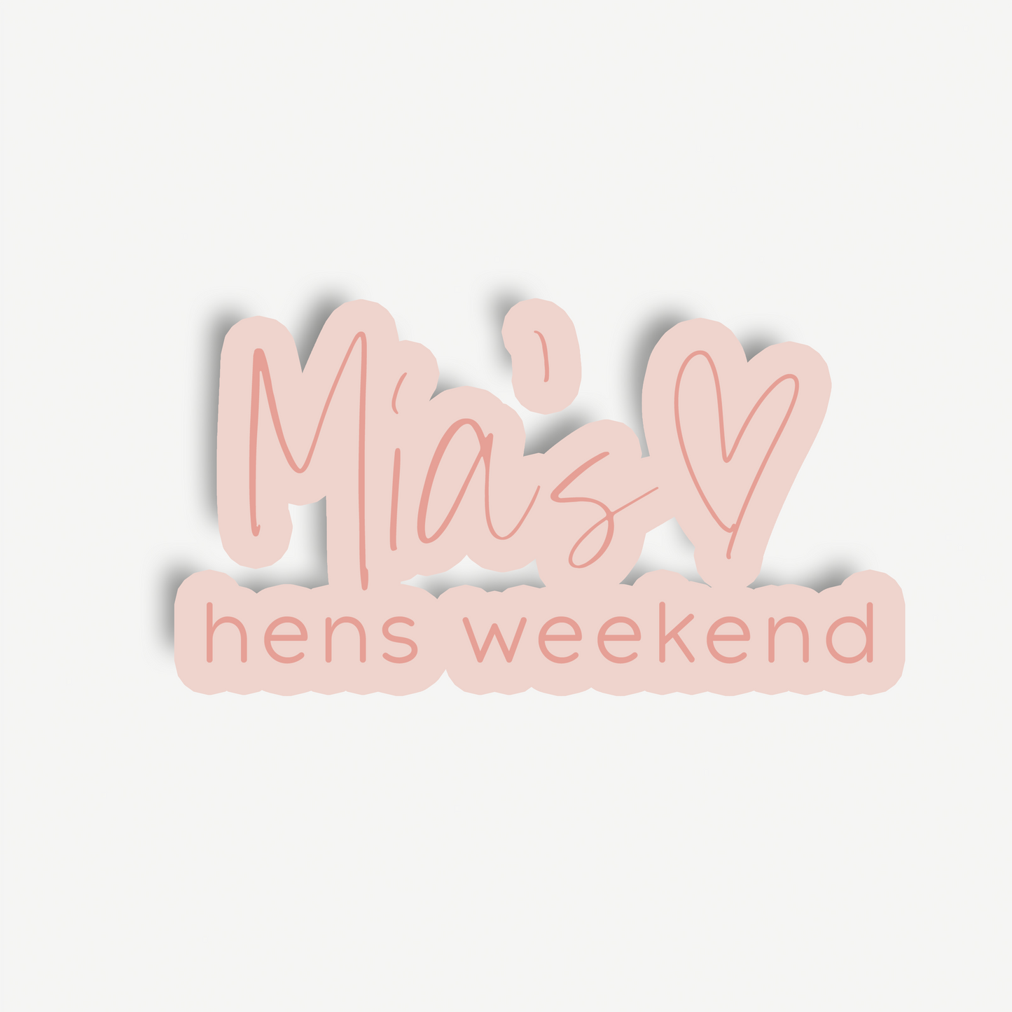 Ari | Hens Backdrop Sign