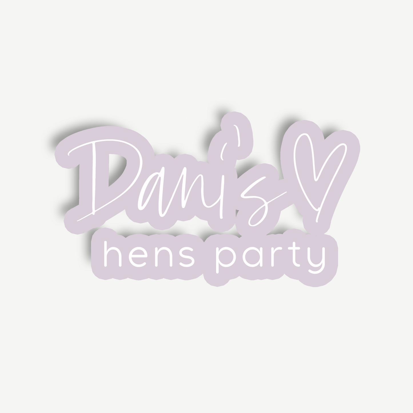 Ari | Hens Backdrop Sign