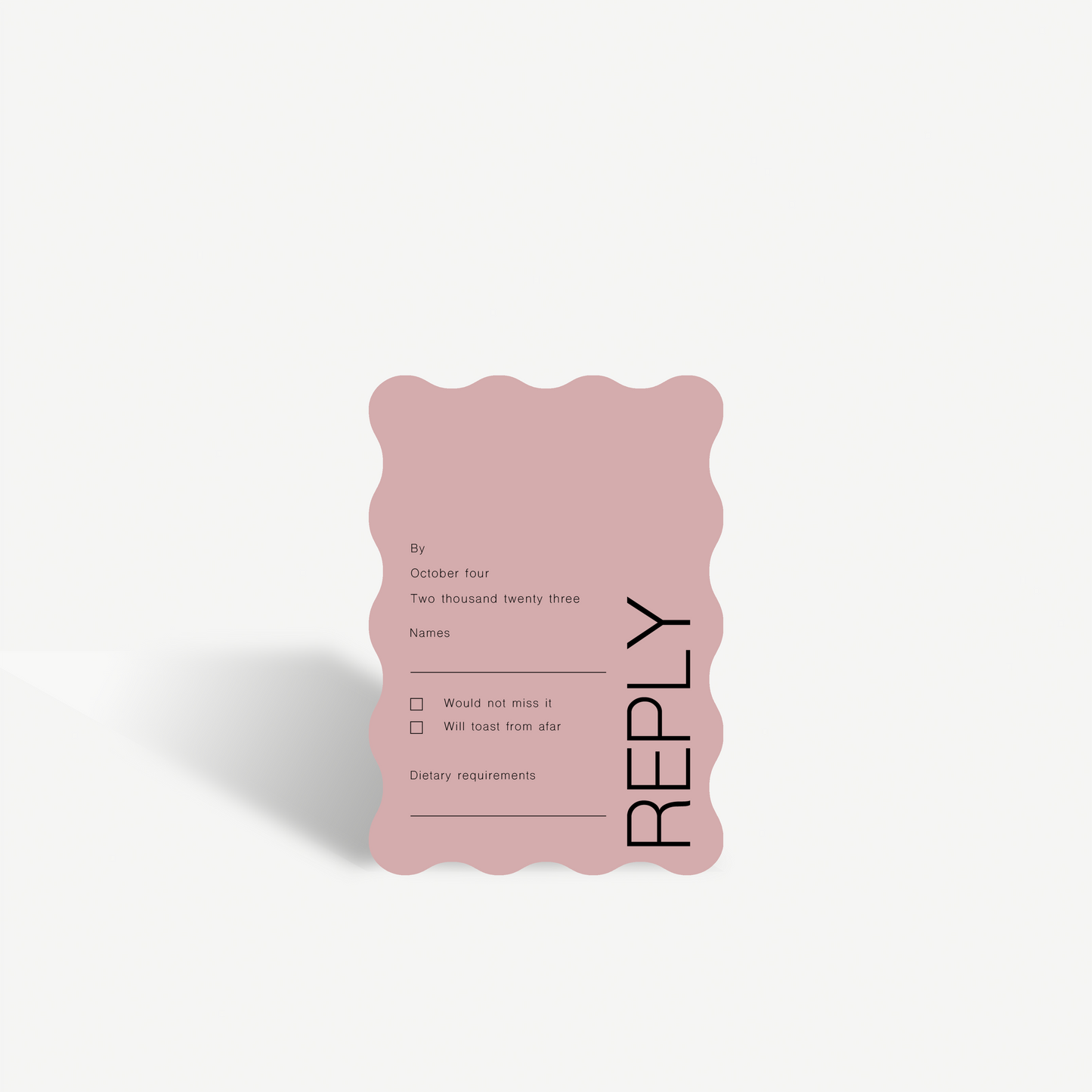 Poppy | RSVP Card